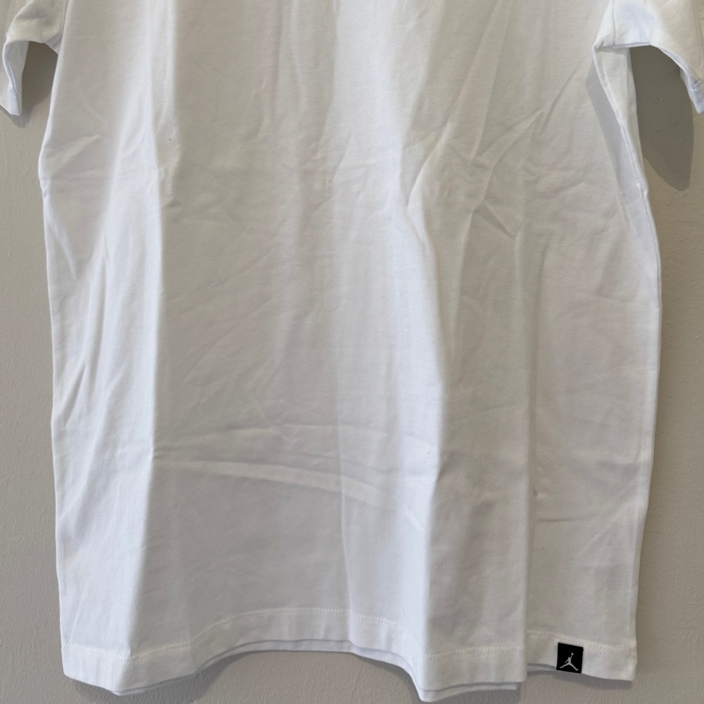 Jordan Jumpman Air Men's Short-Sleeve T-Shirt Size M White AH5296-100 - Picture 4 of 5